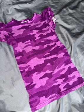 Play by little sleepies purple camo shirt
